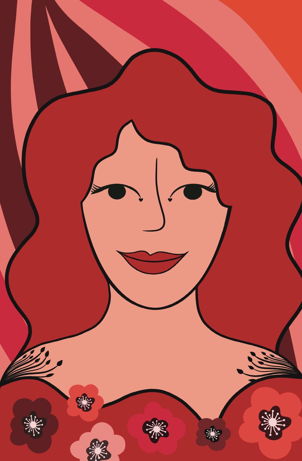 Ilustração de Aquela que Conta Histórias