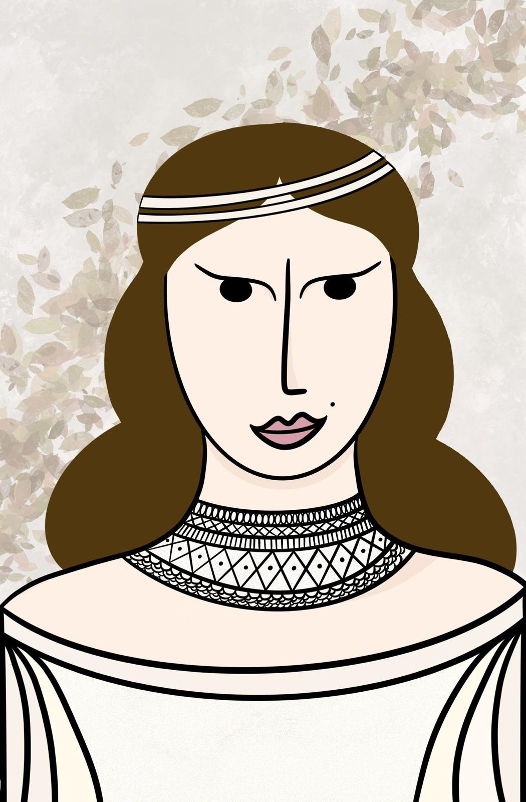 Ilustração de Aquela que Anda Confiante